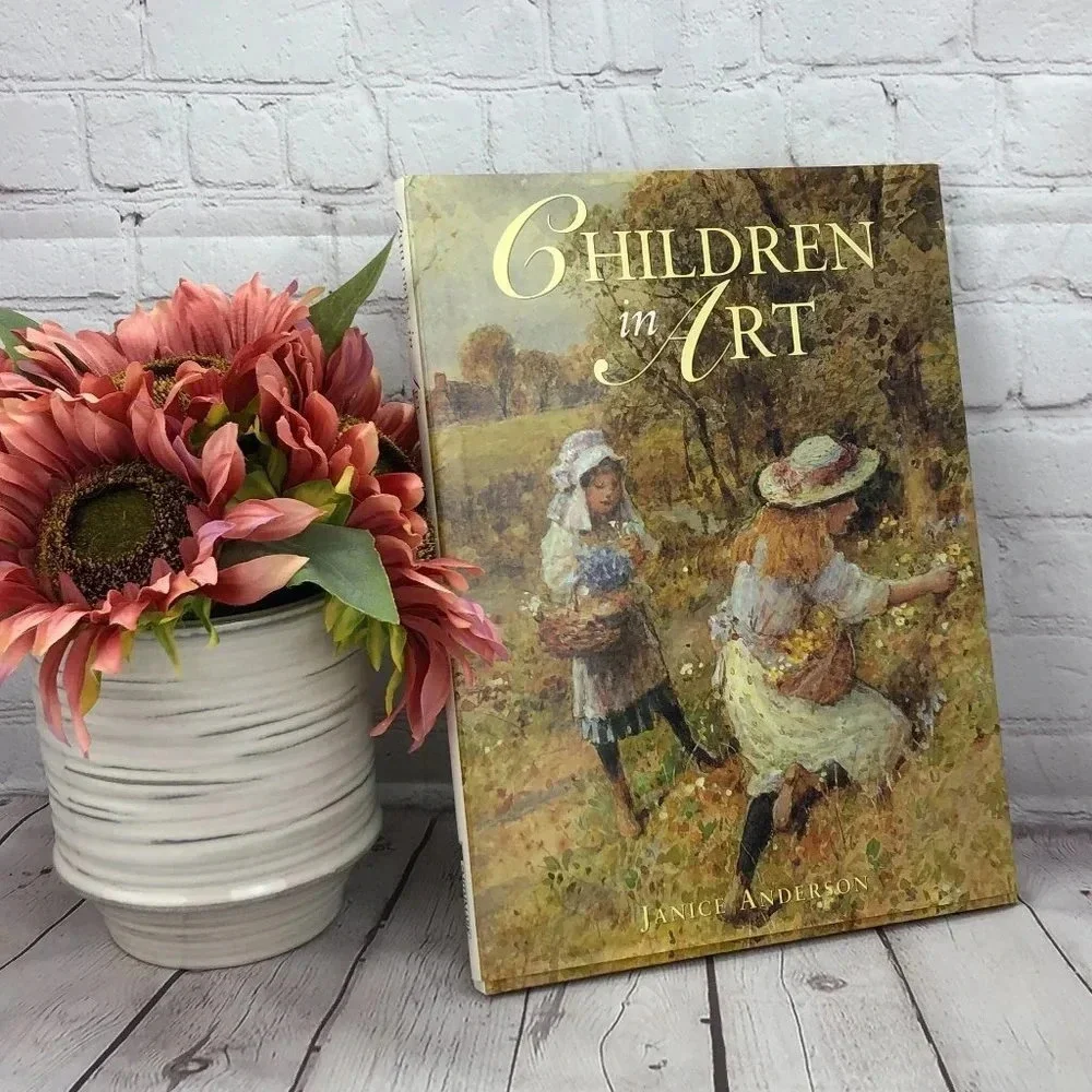 vintage book children in art 1996